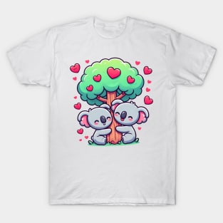 Valentine's Cartoon Delights T-Shirt T-Shirt